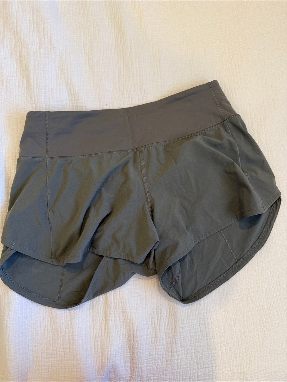 Lululemon Hotty Hot Shorts in Olive Green